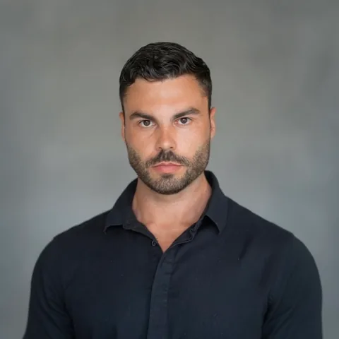 Portrait of HFS lecturer Marko Vuleta, Sport Professor and NASM Certified Personal Trainer
